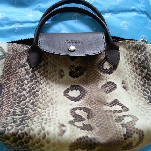 longchamp leopard print bag