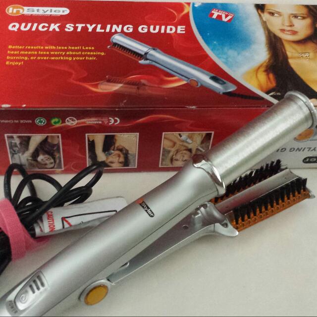 Used Rotating Instyle Hair Curler