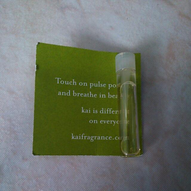 Brand New Kai Perfume Sample Beauty Personal Care Face Face Care On Carousell