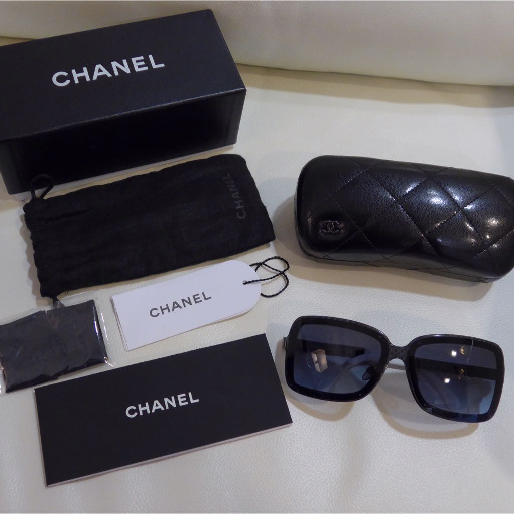 Chanel Limited Edition CH4198 Sunglasses, Women's Fashion, Watches