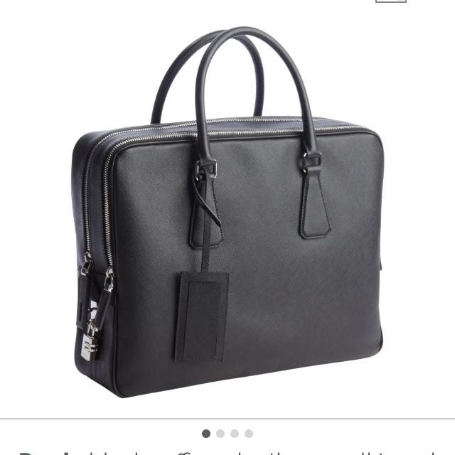 Prada saffiano travel bag 2025