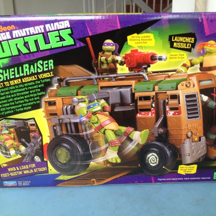 ninja turtle shellraiser van