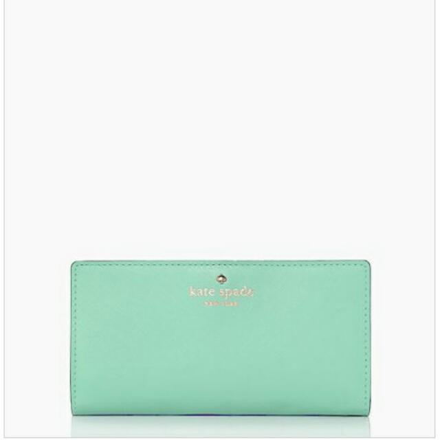 Kate spade cheap mint green wallet