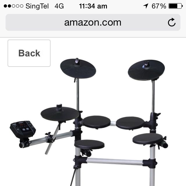 medeli DD402 electric Drum Set amp. Call Text 96455115. 500