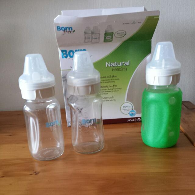 born free glass bottles