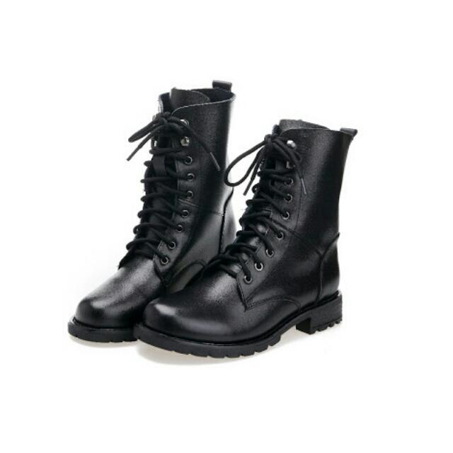 Black grunge boots clearance