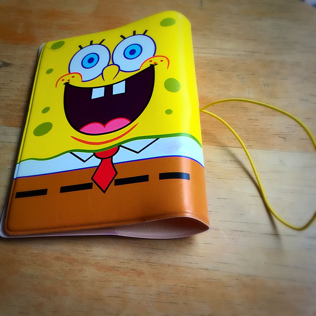 SpongeBob Passport Holder, Women's Fashion, Bags & Wallets, Wallets ...