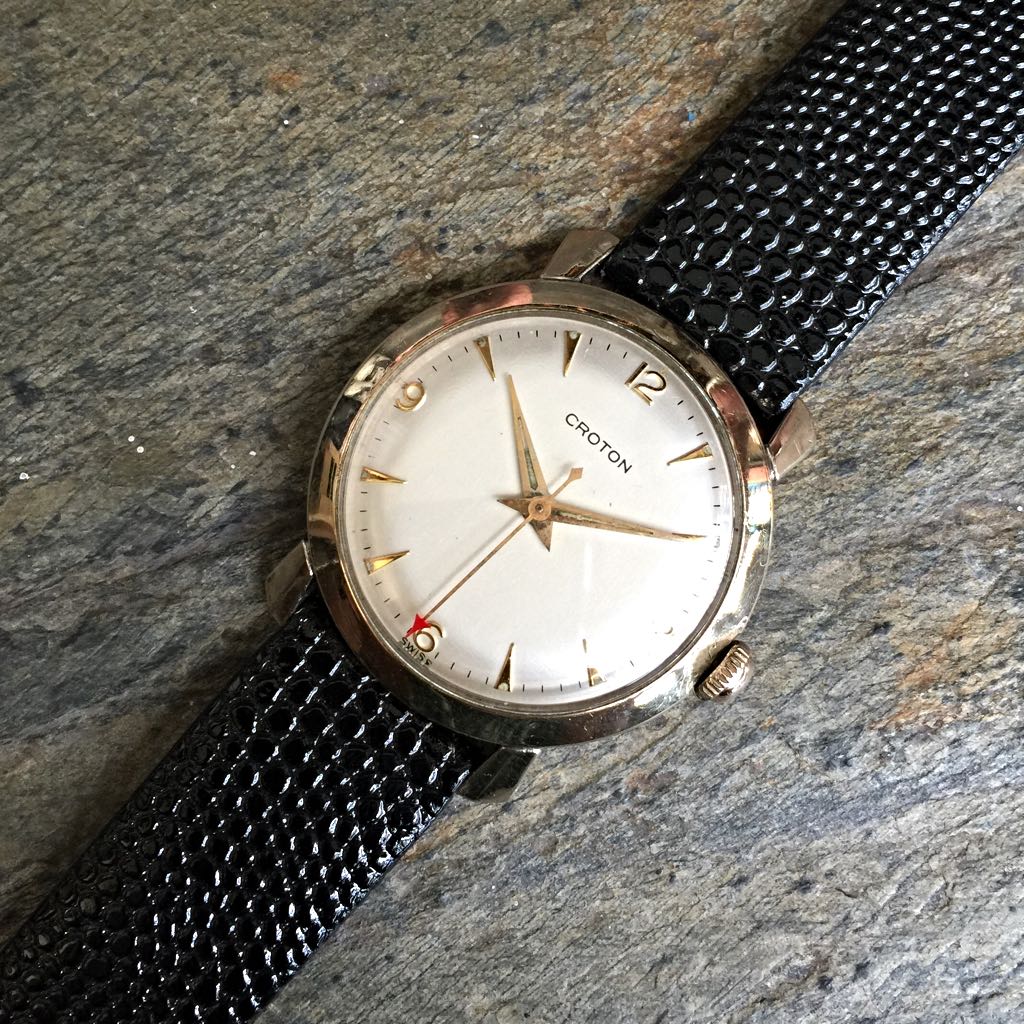 VINTAGE 1950 SWISS CROTON WATCH
