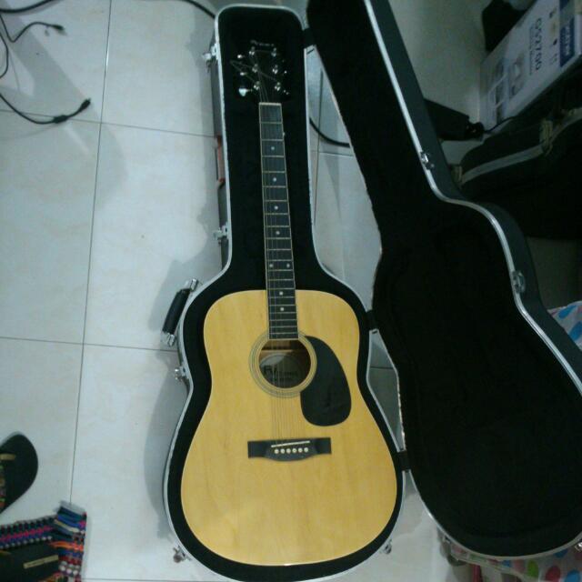 Repriced Fv Stevens Acoustic Guitar Music Media On Carousell