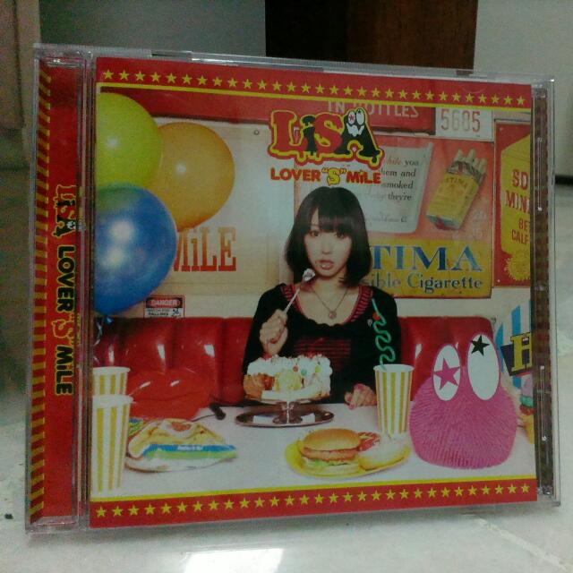 Lisa LOVER”S”MILE 直筆サイン入りポスター LOVER