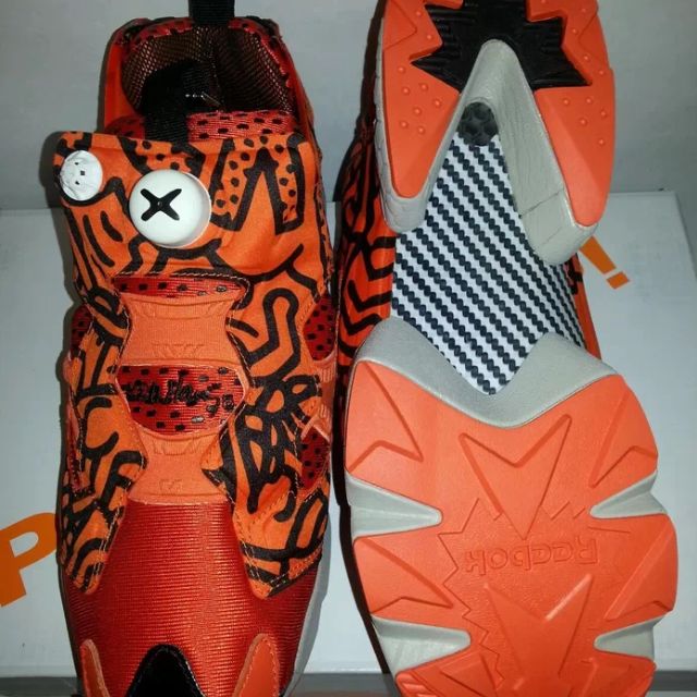 reebok instapump fury keith haring