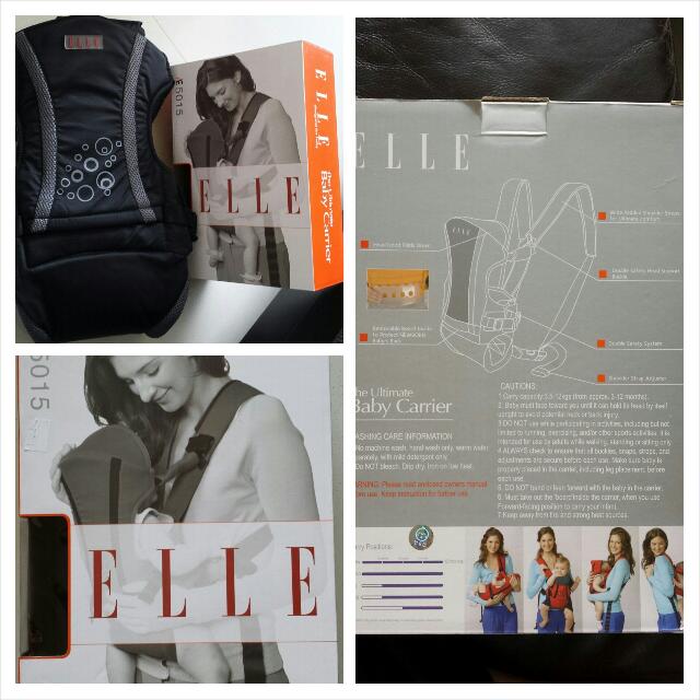 baby carrier elle