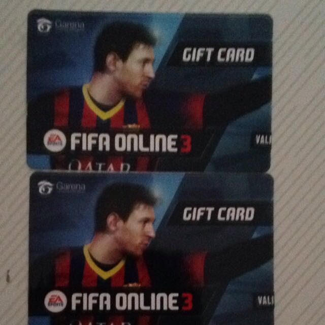 Fifa Online 4 Gift Cards Garena Toys Games On Carousell