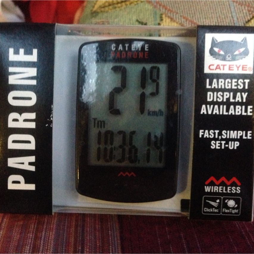padrone cateye wireless speedometer