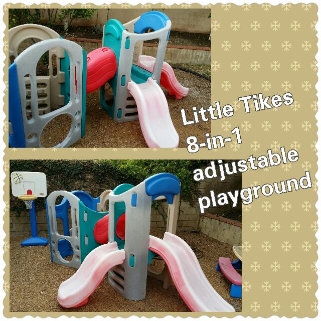 little tikes 8 in 1 adjustable playground canada