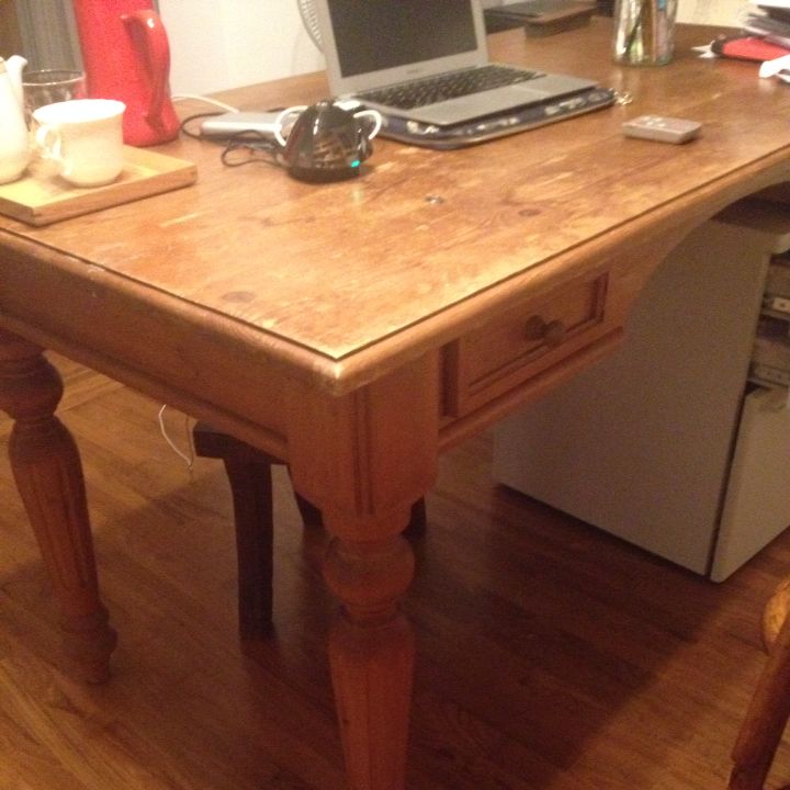 Used Oak Table, Furniture & Home Living, Furniture, Tables & Sets on