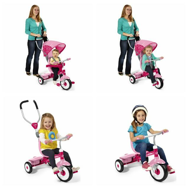 Bnib Radio Flyer 4 In 1 Trike Pink Babies Kids On Carousell