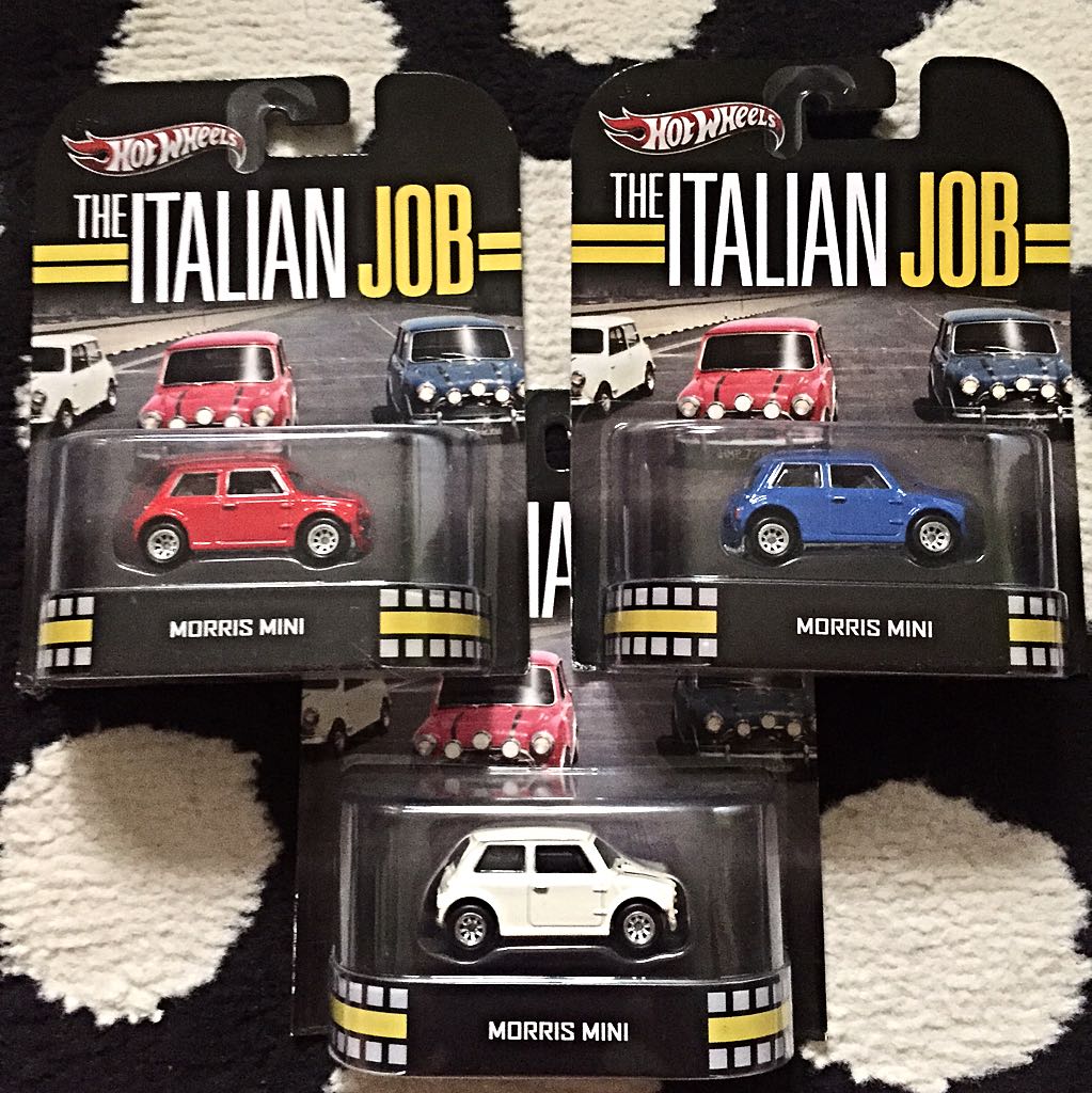 hot wheels morris mini italian job