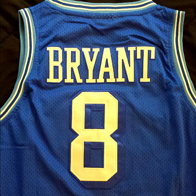 kobe bryant throwback jersey blue