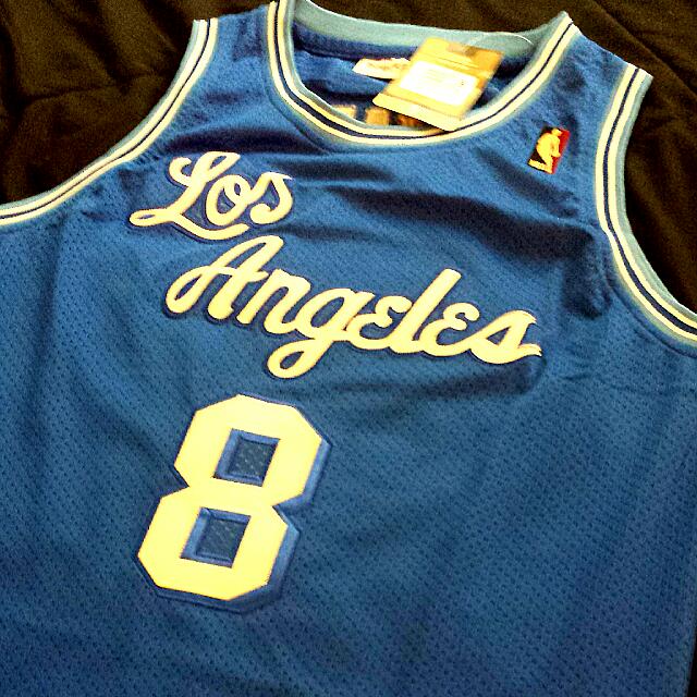 kobe bryant throwback jersey blue
