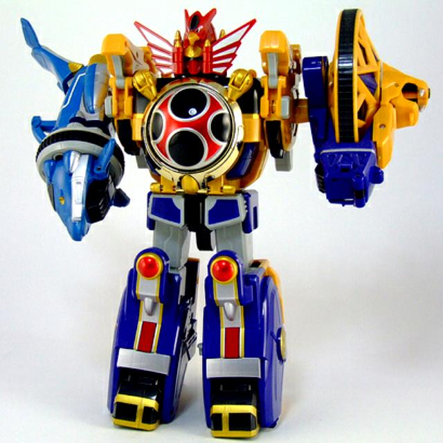 ninja storm megazord toy