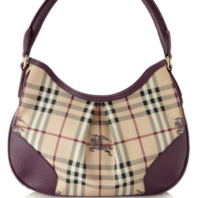 burberry haymarket hobo