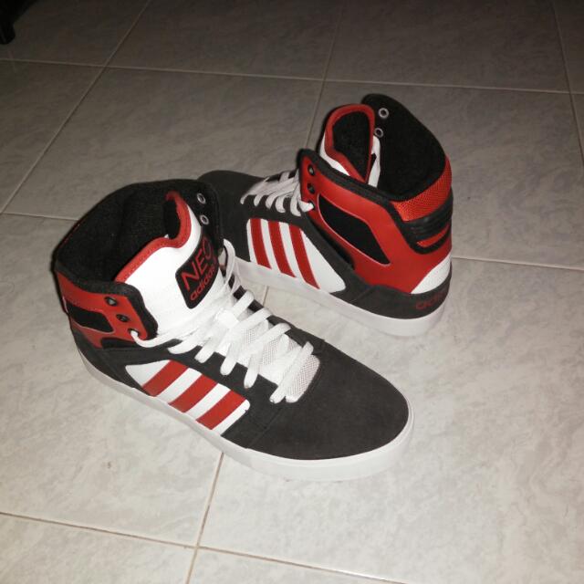 adidas neo high top shoes