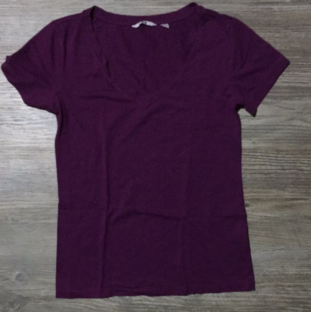 dark purple colour t shirt