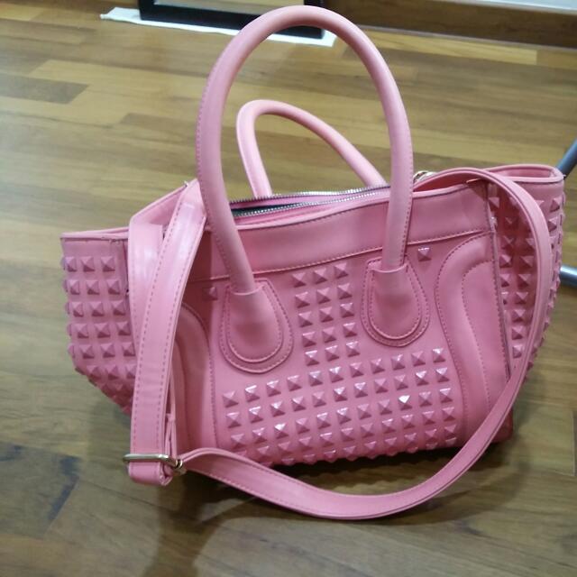 Celine Inspired Studded Bag Women s Fashion Bags Wallets Tote