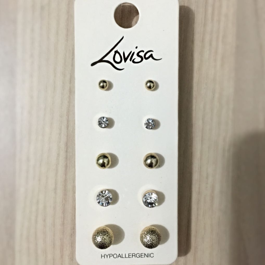 BN Lovisa Ear Studs (5 Pairs), Women's Fashion, Jewelry & Organisers
