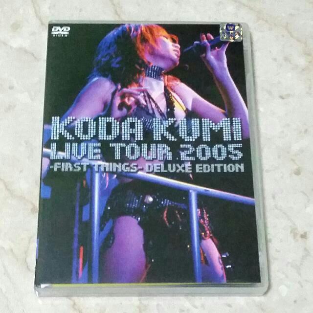 Koda Kumi Live Tour 05 First Things Deluxe Edition Dvd Entertainment J Pop On Carousell