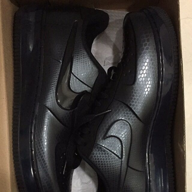 Air force 1 foamposite pro low black snake best sale
