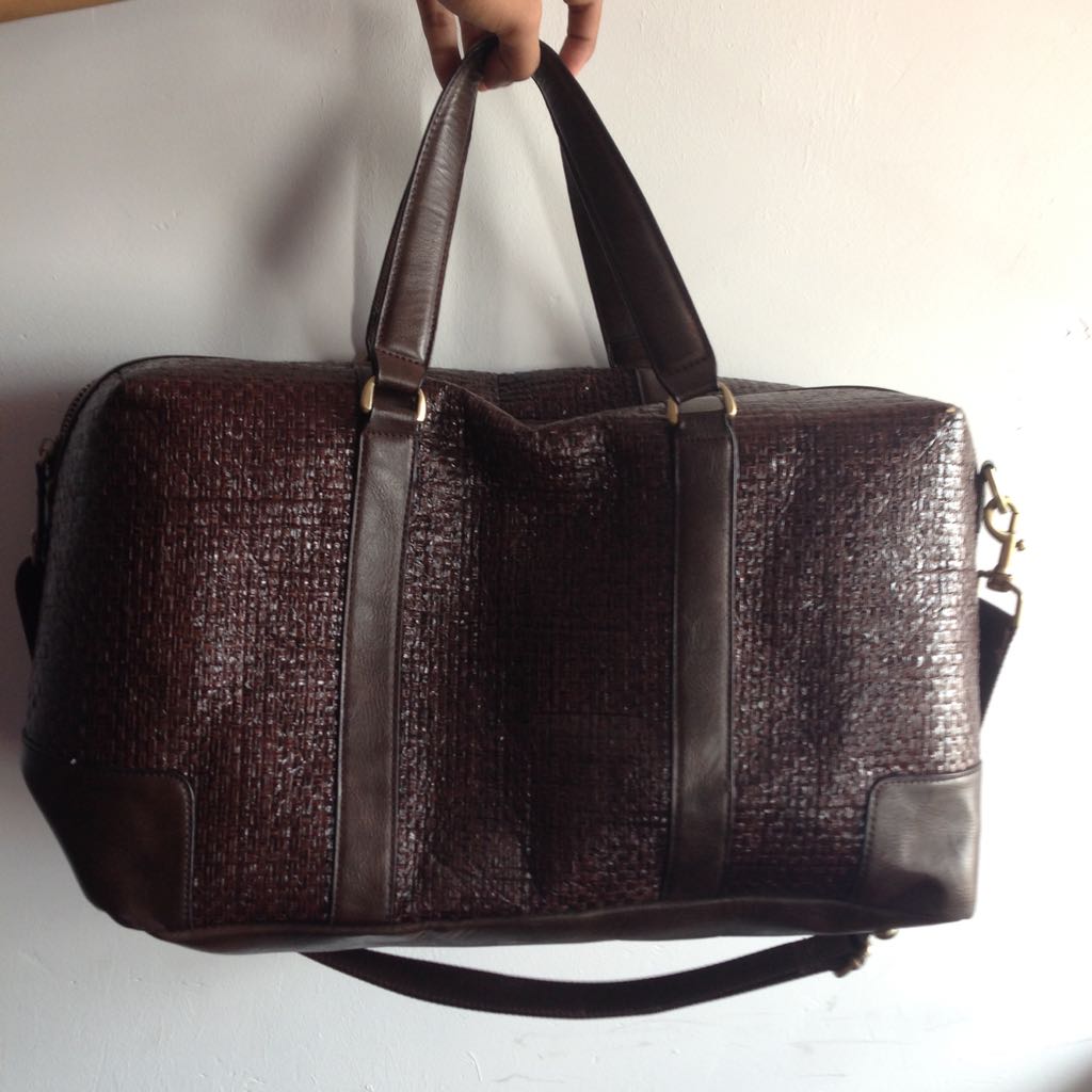 zara mens holdall