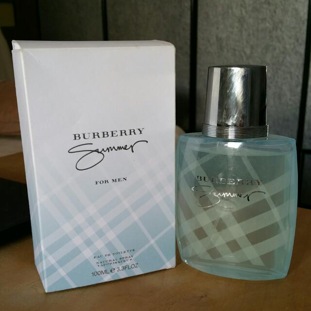 Burberry Summer Fragrance For Man, Men's Fashion, Bottoms, Sleep and  Loungewear on Carousell