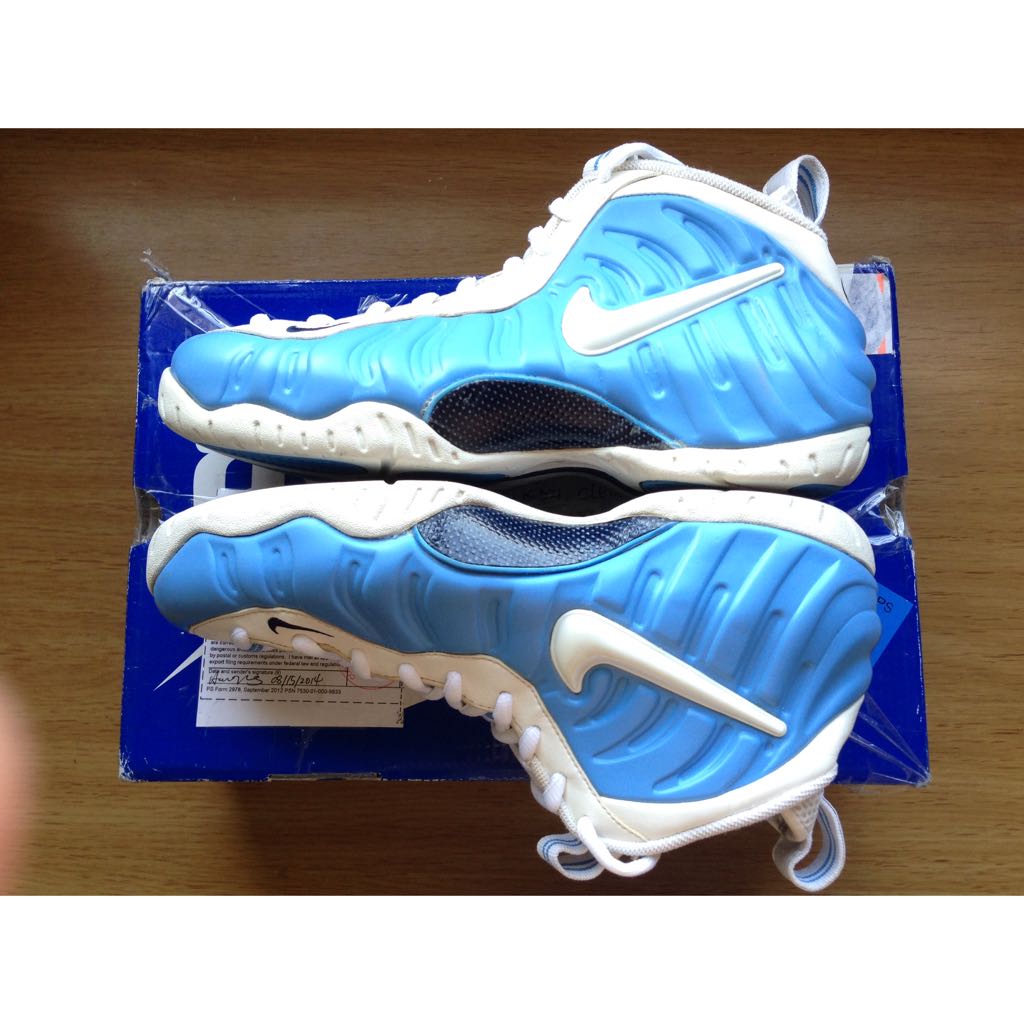 Nike Air Foamposite Pro UNC Women s Fashion Footwear Sneakers