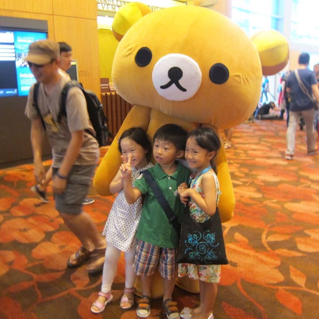 Rilakkuma Bear Mascot Costume Suit Full Body Life Sized, Hobbies & Toys