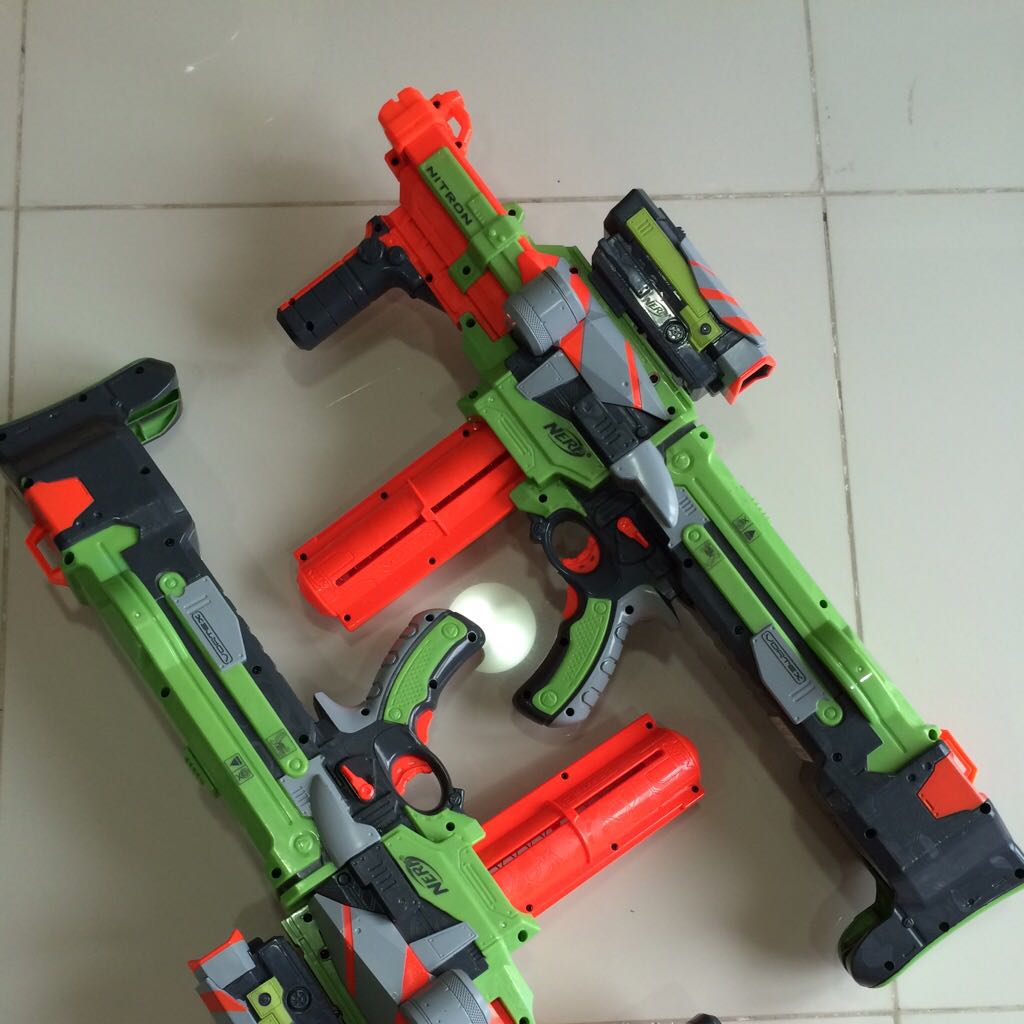 Nerf Nitron Vortex (Reserved), Hobbies & Toys, Toys & Games on Carousell