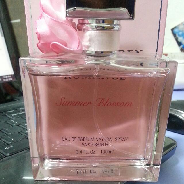 Romance Summer Blossom Eau de Parfum Spray by Ralph Lauren 3.4 oz