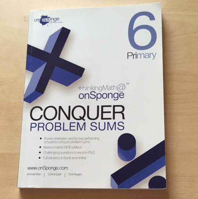 Primary 6 Math - Conquer Problem Sums 