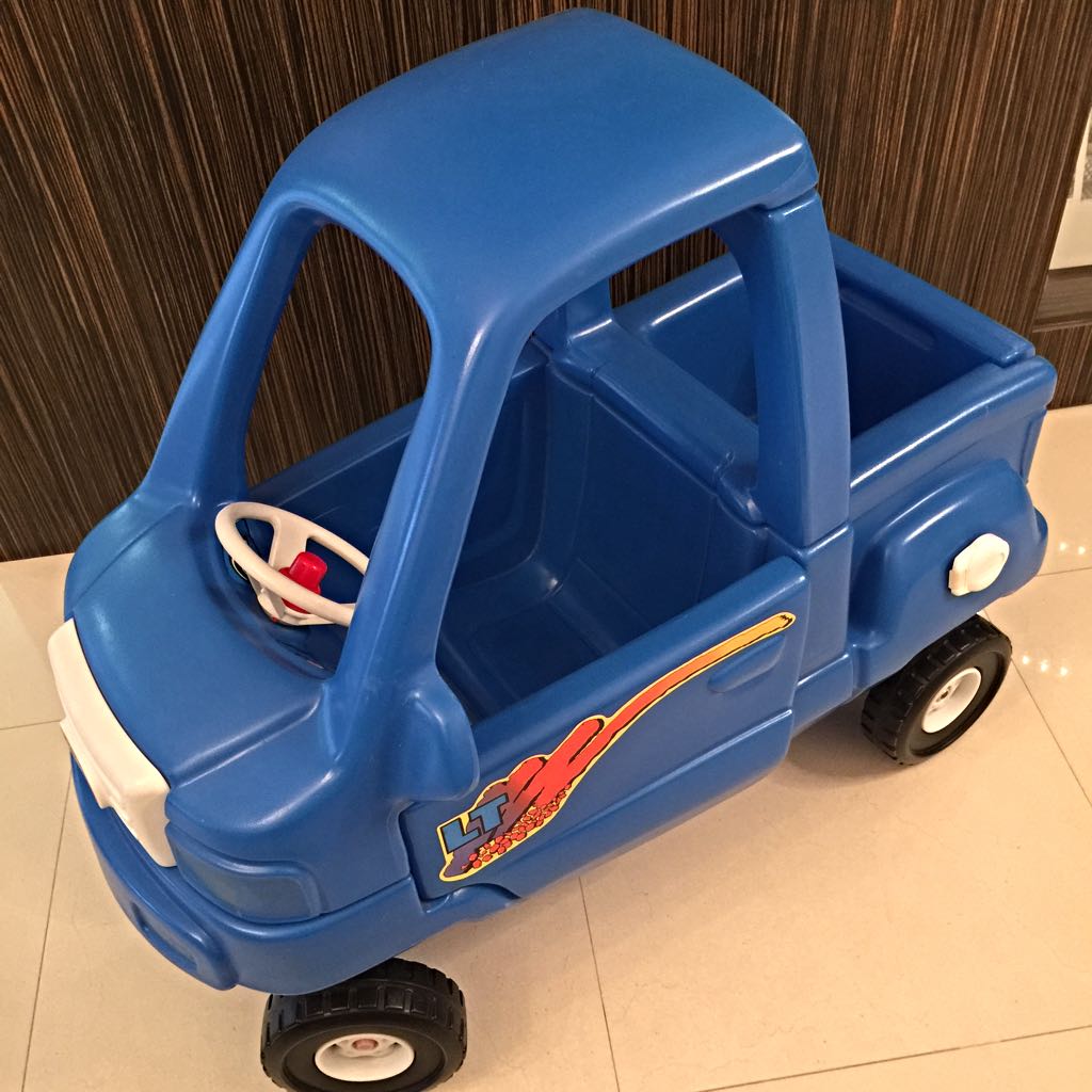 little tikes blue truck