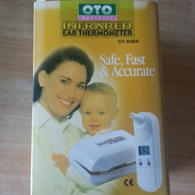OTO Infrared Ear Thermometer, Health & Nutrition, Thermometers on Carousell