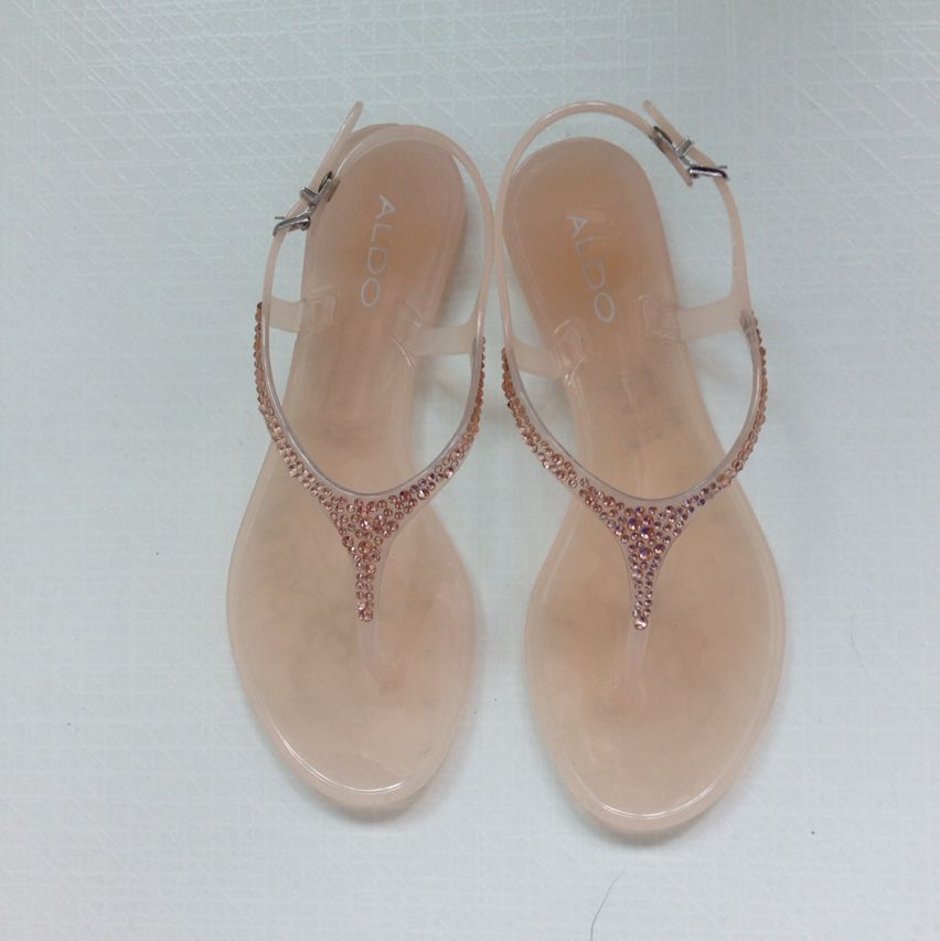 Aldo crystal deals sandals