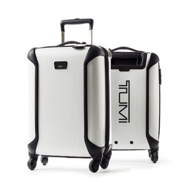 Tumi store white luggage