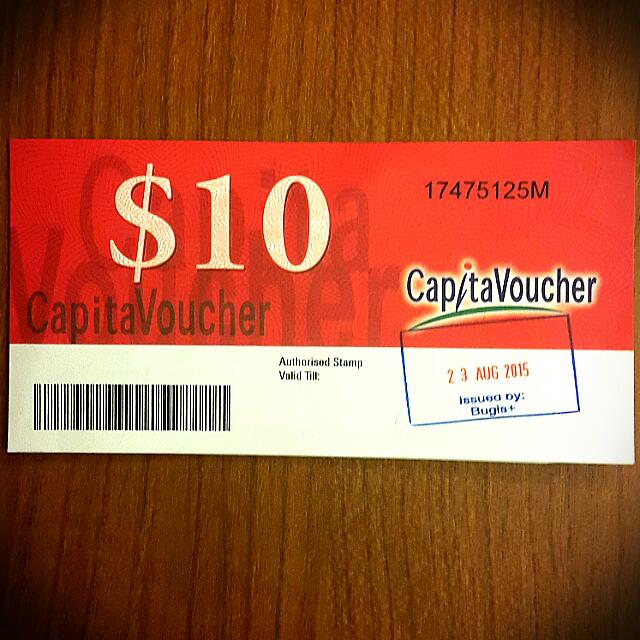 Capita Malls Voucher (40), Tickets & Vouchers, Vouchers on Carousell