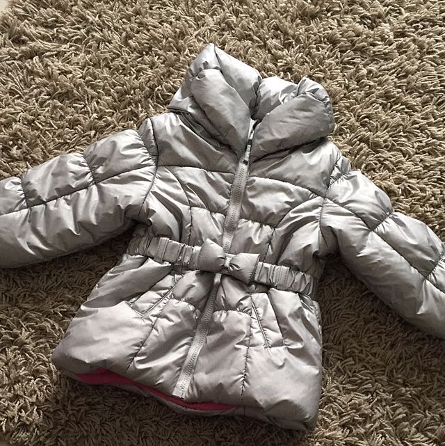 H M Baby Girl Winter Jacket 9 12 Months