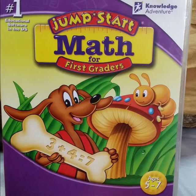 Jumpstart Maths For First Graders, Hobbies & Toys, Books & Magazines