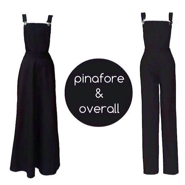 maxi pinafore
