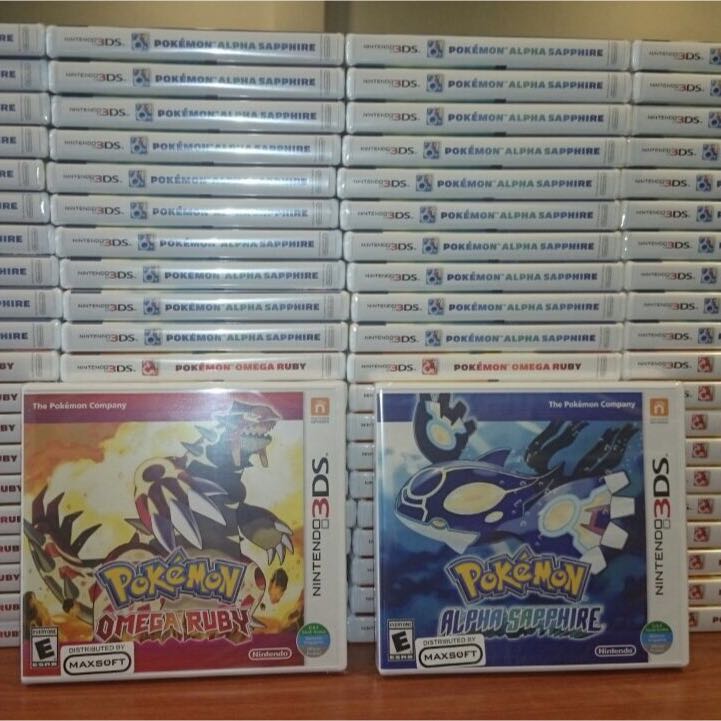 Pokemon Omega Ruby Alpha Sapphire Oras With Pokemon Freebie Hobbies Toys Toys Games On Carousell