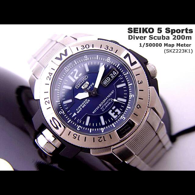 seiko 5 map meter price