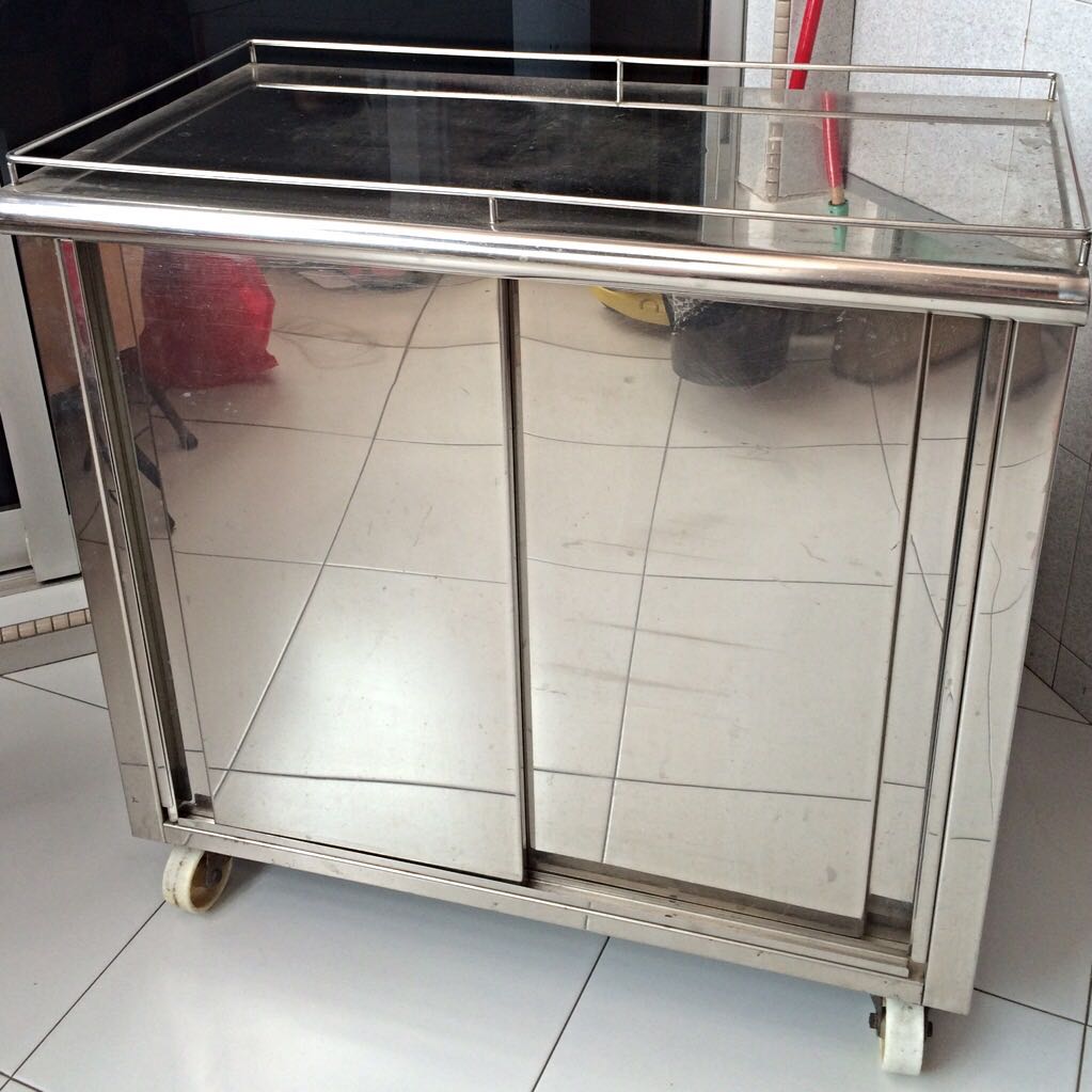 Stainless Steel Kitchen Cabinet Home Appliances On Carousell